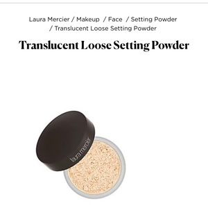 Laura Mercier Translucent loose setting powder